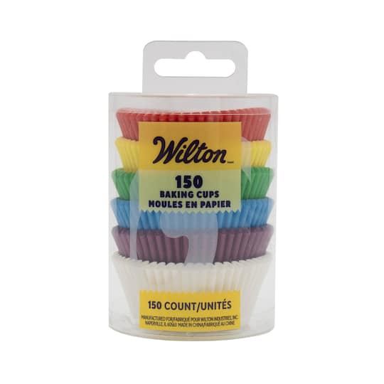 Wilton® Rainbow Cupcake Liners, 150ct. in Purple | Standard | Michaels®
